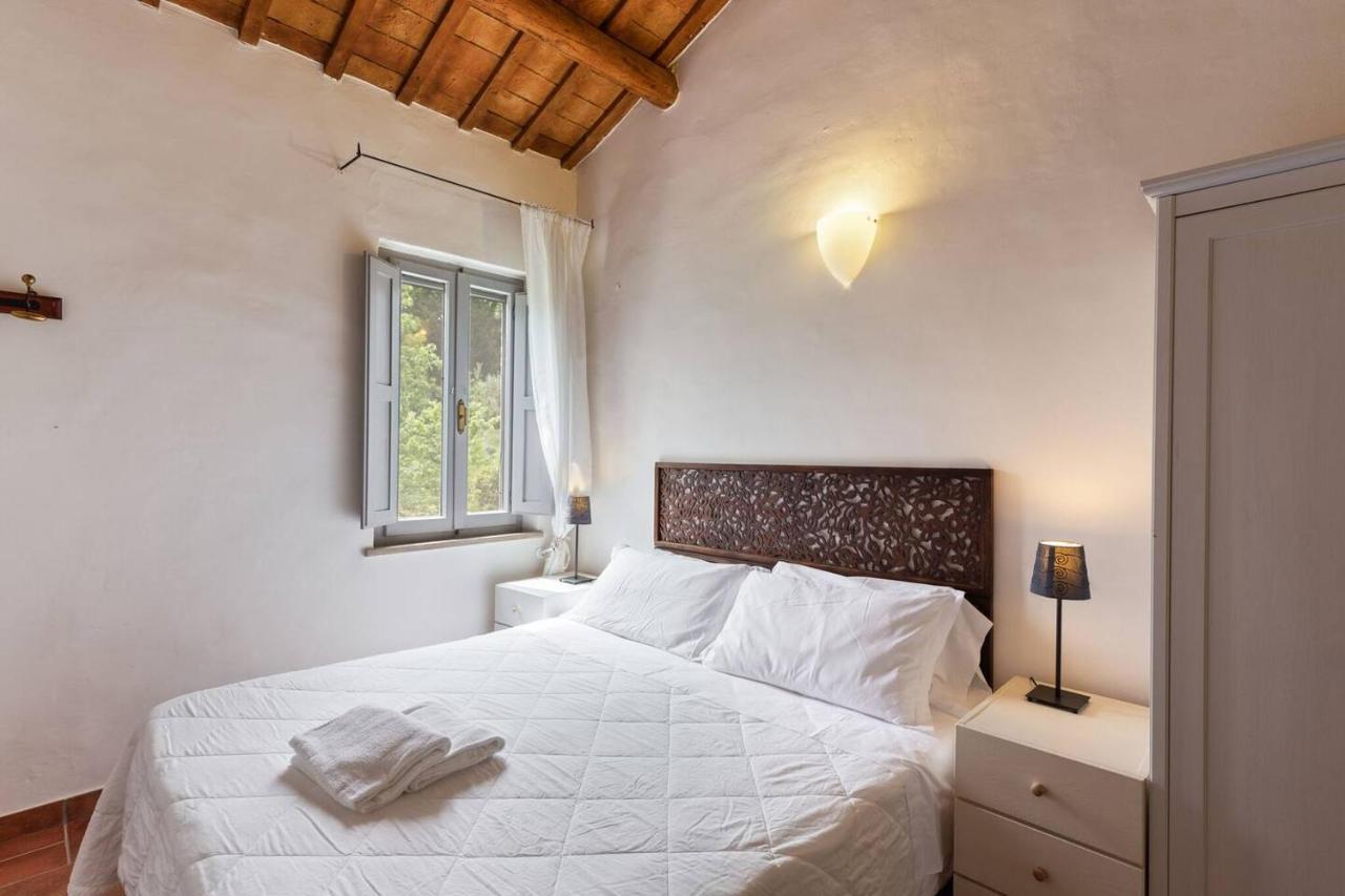 Grande Villa Storica Per Vacanze Con Giardino Privato E Piscina Ostra Bagian luar foto